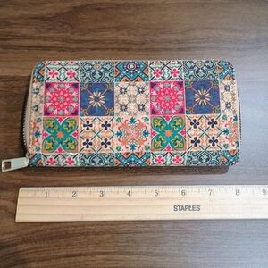 Colorful Patterned Women's Wallet